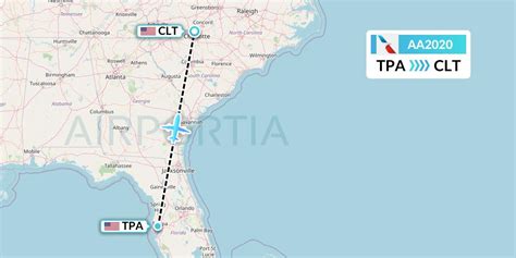 AA503 Flight Status American Airlines: Tampa to Charlotte .